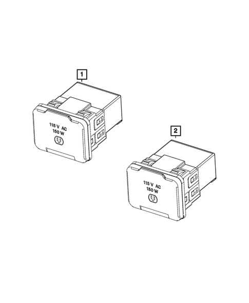 Power Distribution, Fuse Block, Junction Block, Relays and Fuses for 2022 Ram 3500 #11