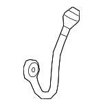 9094702H68 - Brakes: Brake Hose for Lexus: LC500, LC500h, LS500, LS500h Image