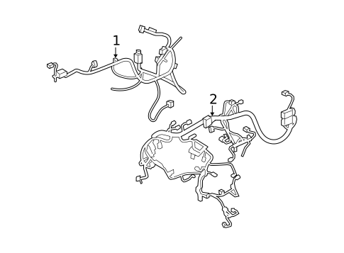 Wiring Harness for 2009 Saturn Outlook #0