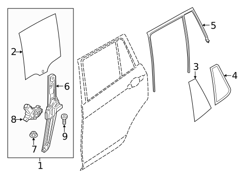 Front Door for 2016 BMW X3 #3