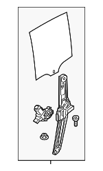 51357382138 - : 2011-2014 BMW X3 - Power Window Motor for BMW: X3 Image