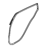 CE8Z54253A10C - Body: Door Weather-strip for Ford: Fiesta Image