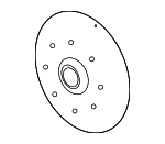 99611602706 - Clutch: Pressure Plate for Porsche: 911, Boxster Image