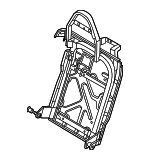 976885046A - Body: Seat Back Frame for Porsche Image