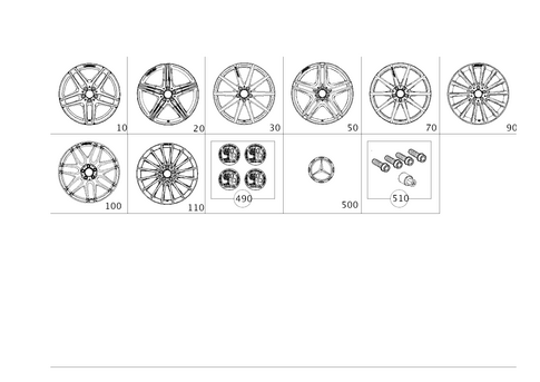 Wheels and Accessories for 2017 Mercedes-Benz S550e #0