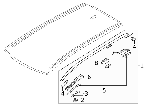 Roof Rack for 2019 Volvo XC90 #0