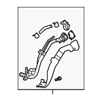 31030H9500 - Fuel System: Filler Assembly for Hyundai: Accent Image