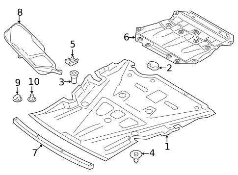 Splash Shields for 2018 BMW 340i GT xDrive #0