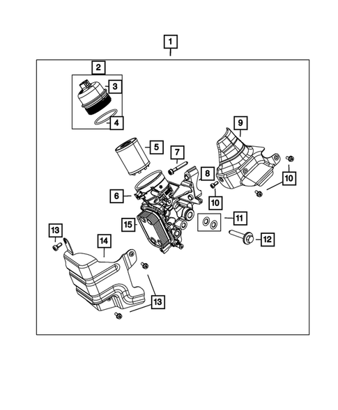 Engine Oiling, Oil Pan and Indicator (Dipstick) for 2014 Dodge Dart #0