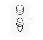 8A8Z2208A - Brakes: Caliper Bleeder Screw for Ford: Explorer, Flex | Lincoln: MKS, MKT Image