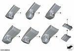 51169277182 - : Set Of Covers Mirror Baseplate for BMW Image