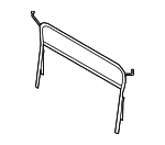 VPLZS0504 - Body: Loadspace Partition Net Kit, Oyster for Land Rover: Range Rover Evoque Image