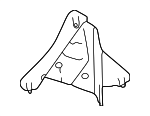 87613FN000 - Body: Mount Bracket for Subaru Image