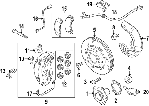 Front Brakes for 2025 Porsche Panamera #6