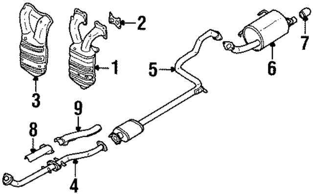140023M200 - : Exhaust Manifold for Nissan: 200SX, Sentra Image