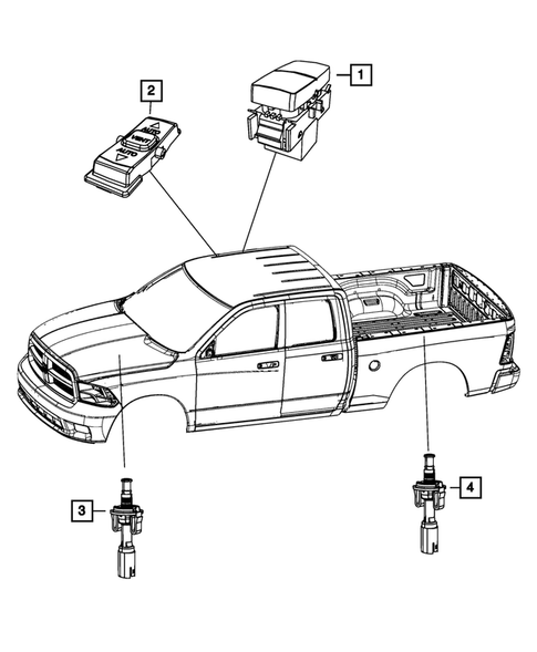 Switches for 2013 Ram 1500 #5