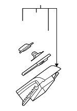 969507Y200 - Body: Rear Compartment for Nissan Image