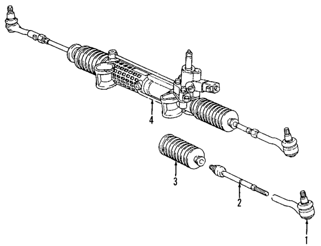 2114604700 - Steering: Steering Gear for Mercedes-Benz Image