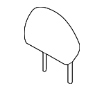 864005HL0B - : Headrest for Nissan: Rogue Image
