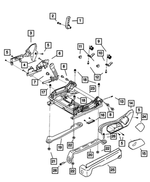 1BG531UYAA - Interior Trim: Lumbar Handle for Mopar Image