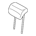 DT1Z17611A08DA - Body: Headrest, Center for Ford: Transit Connect Image