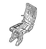 DT1Z17613A10U - Body: Seat Frame for Ford: Transit Connect Image