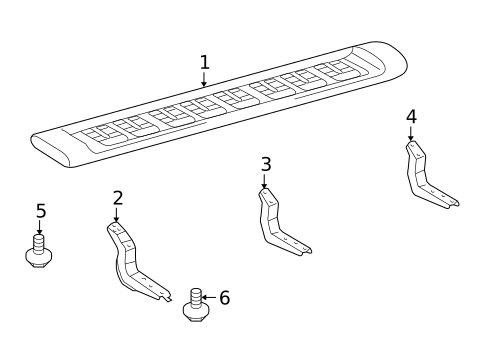 Running Board for 2012 Toyota FJ Cruiser #0