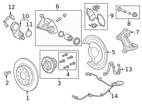 Disc Pads & Brake Shoes for 2020 Buick Regal Sportback #0