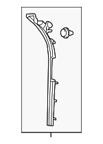 LR083144 - Body: Window Trim for Land Rover: Discovery Image