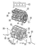 MN163822 - : Bolt, Mounting for Mopar Image
