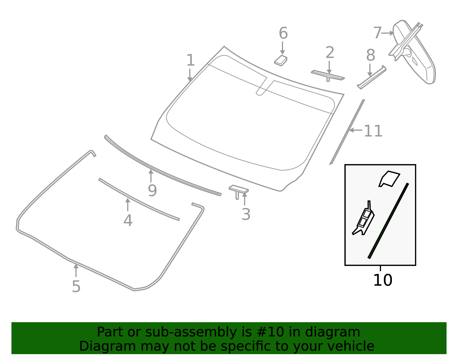 2013-2016 Nissan Pathfinder Side Molding 72762-3JA0A | Parts for