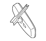 963212Y900 - Body: Mirror Inside for Nissan: 350Z, Altima, Armada, Frontier, Kicks, Kicks Play, LEAF, Maxima, Micra, Murano, NV1500, NV2500, NV3500, Pathfinder, Pathfinder Armada, Quest, Rogue, Sentra, TITAN, TITAN XD, Versa, Versa Note, Xterra Image