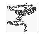 5144207050 - Body: Shield for Lexus: ES250, ES300h Image