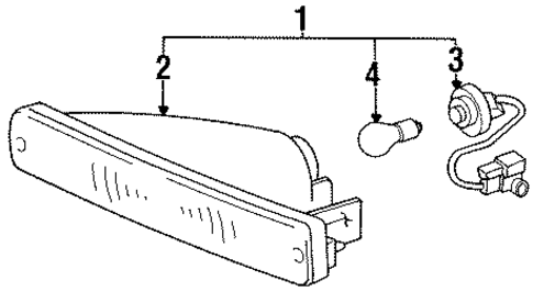 Signal Lamps for 1992 Toyota Land Cruiser #0
