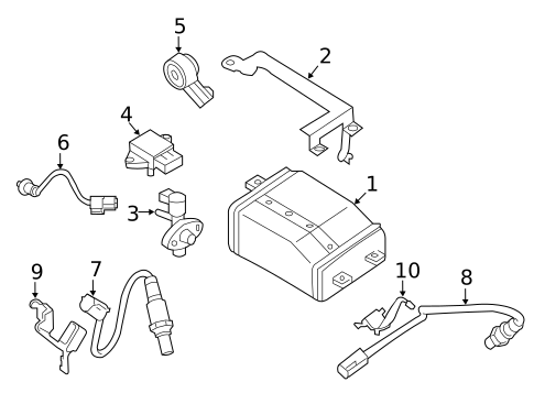 Emission System for 2024 Nissan GT-R #10