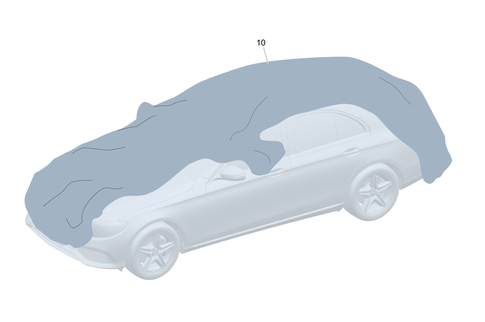 Tarp for 2015 Mercedes-Benz C300 #0