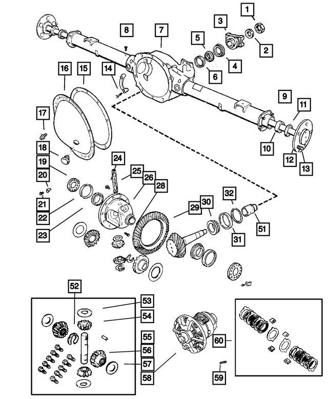 5135539AD - : Axle Housing for Mopar Image