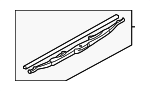 86542AC150 - Body: Blade Assembly for Subaru: Forester Image