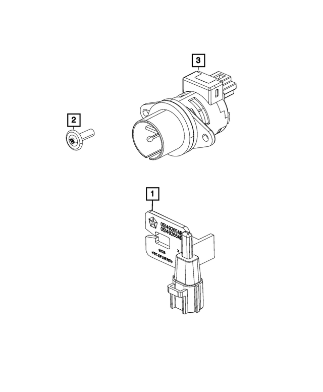 6509232AA - Electrical: Screw for Mopar Image image