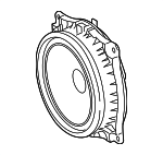 861600WX70 - Body: Front Dr Speaker for Lexus: IS200t, IS250, IS300, IS350, IS500, RC F, RC200t, RC300, RC350 Image
