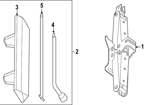 Jack & Components for 2024 Nissan Pathfinder #0