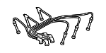 224505S725 - : Plug Wire Set for Nissan Image