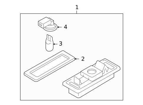 License Lamps for 2015 Mazda MX-5 Miata #0