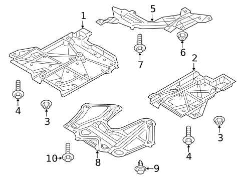 Splash Shields for 2019 Mazda CX-3 #2