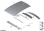 41312009235 - Bodywork: Seal, Roof for BMW Image