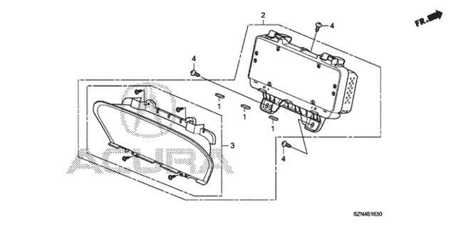 Center Display for 2011 Acura ZDX #0