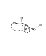 53013345AA - Fuel: Ambient Air Duct for Mopar Image