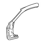 6110124020 - Body: Hinge Pillar for Lexus: RC F, RC200t, RC300, RC350 Image