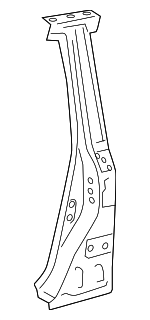 6103830100 - Body: Pillar Reinforced for Lexus: GS300, GS350, GS430, GS450h, GS460 Image