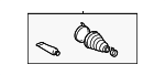44380C020 - Suspension: Inner Boot for Toyota: Sequoia, Tundra, Yaris Image